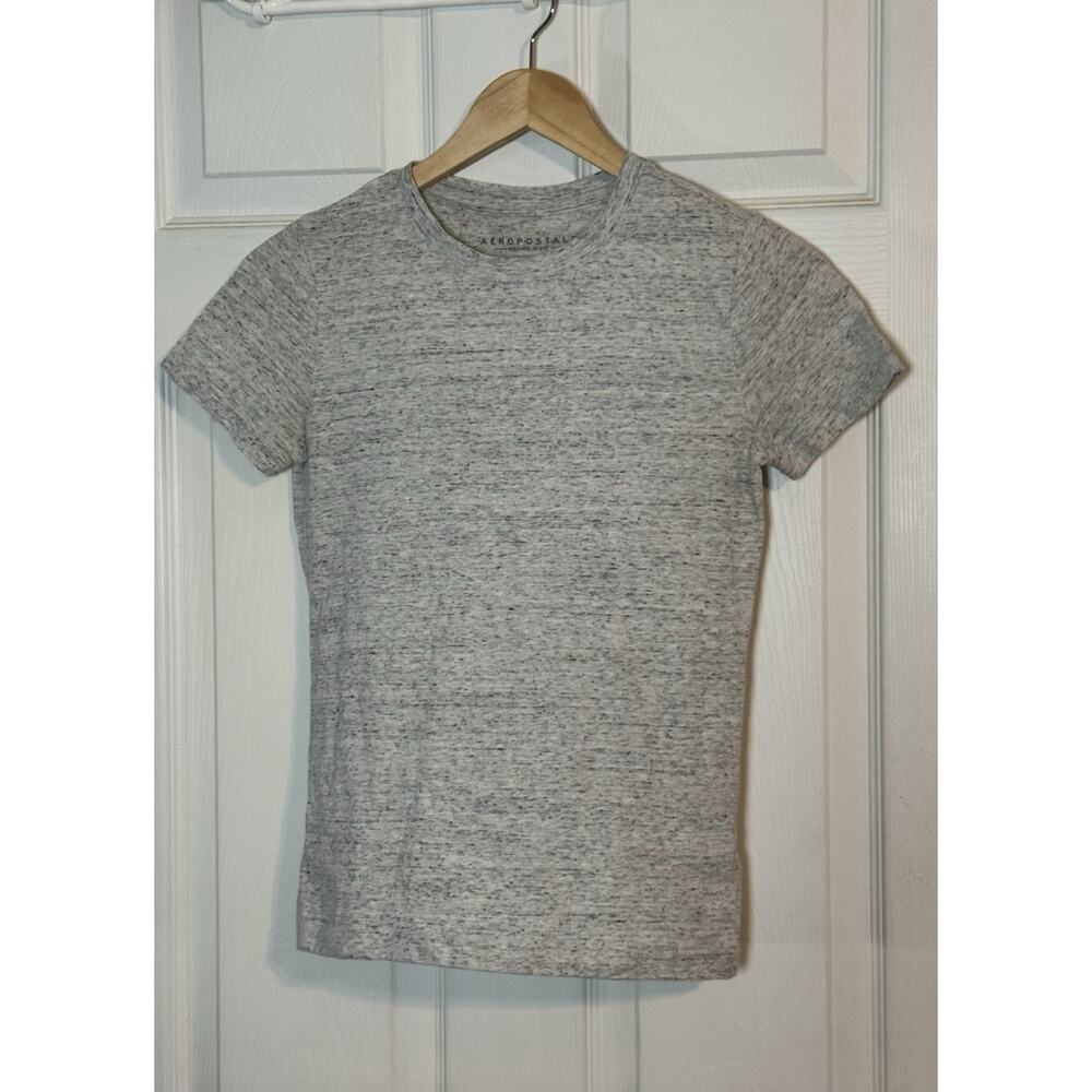 🩵🩵Women’s Aeropostale Gray Weathered Short Sleeved T Shirt, Small🩵🩵